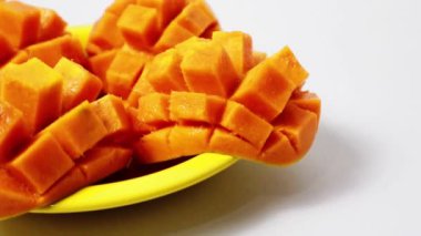 Mango parçalanmış görüntüler.  