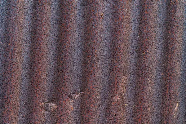 Vecchio Ferro Ruggine Macchie Testurizzate Sul Pavimento Metallo Zincato Sfondo — Foto Stock