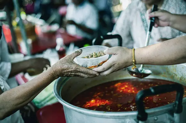Charity food for the poor and the homeless : The concept of food shortage and hunger