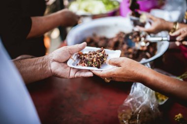 Yoksulların yaşam yoksul kavramımükemmel gıda
