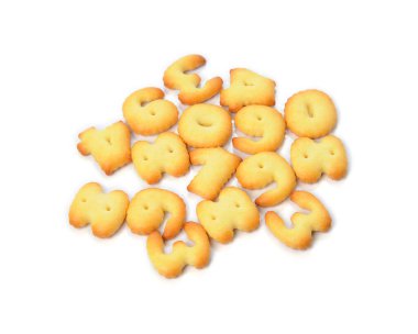 Kraker kurabiyesinden yapılan hamur işi numaraları