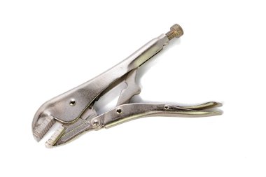 İngiliz anahtarı beyaz arkaplanda izole edildi