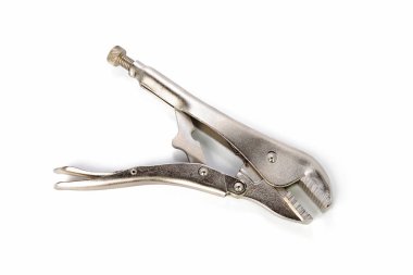 İngiliz anahtarı beyaz arkaplanda izole edildi