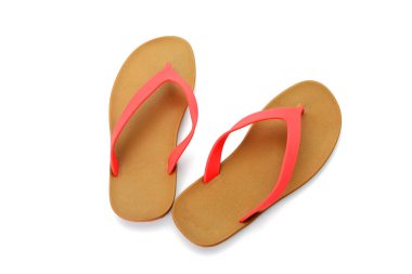 Beyaz arka plan üzerinde izole sandalet