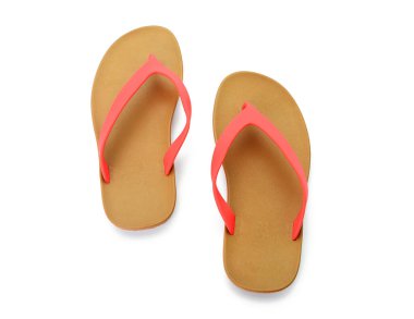 Beyaz arka plan üzerinde izole sandalet