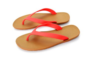 Beyaz arka plan üzerinde izole sandalet