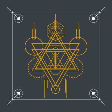 Kutsal geometrinin kutsal sembolü