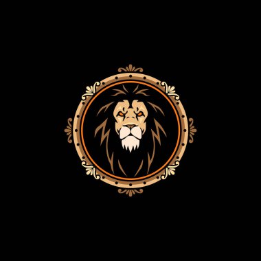 aslan başı logo tasarımı