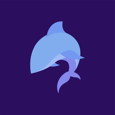 yunus logo vektör çizimi tasarımı