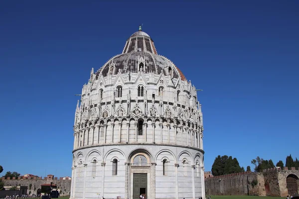 Krzywa Wieża Pizie Włochy Europa — Zdjęcie stockowe