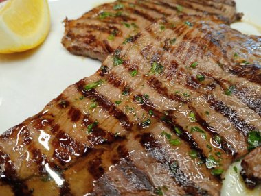 Sebzeli ızgara biftek