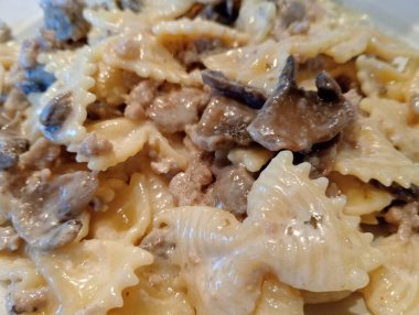 Lezzetli yiyeceklerin yakın görüntüsü