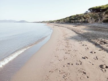 Deniz manzarası çok güzel.