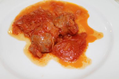 domates soslu tavuk karaciğer