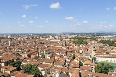 Verona 'dan Verona şehri manzarası