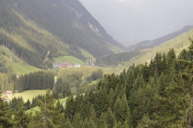 Görkemli Alp manzarası manzarası