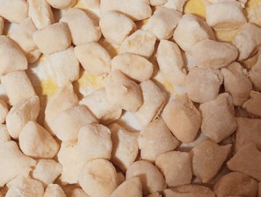 Taze beyaz şekerleme yığını. yüksek kaliteli fotoğraf