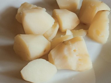 Lezzetli Asya yemeklerinin yakın görüntüsü