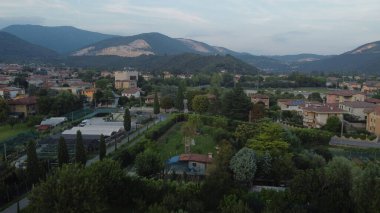 Toskana 'nın kırsal kesiminin güzel manzarası