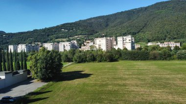 Barselona şehrinin manzarası