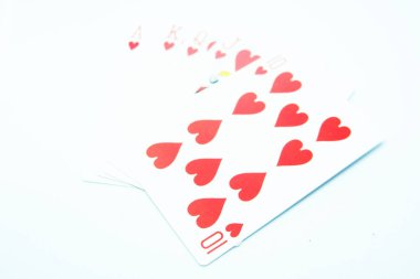 Royal Flush of Heart (All the same suit, sequence A-K-Q-J-T)