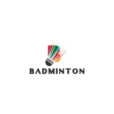 B Shuttlecock Badminton Logo Tasarımı