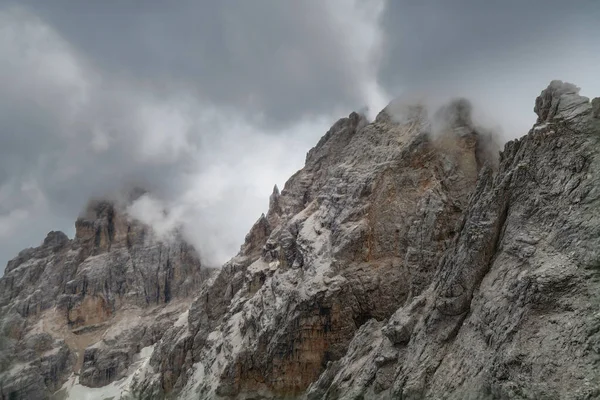 Красивая Горная Панорама Итальянских Доломитах Димитес Италия — стоковое фото