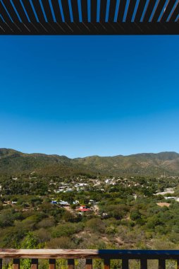 San Antonio, La Paz, Baja California Sur, Meksika 'da geniş açı manzarası