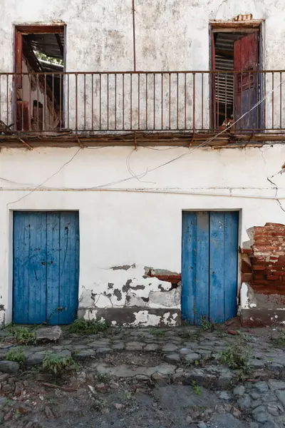 Λεπτομέρειες Στους Δρόμους Της Μεξικανικής Πόλης San Antonio Στο Paz — Φωτογραφία Αρχείου