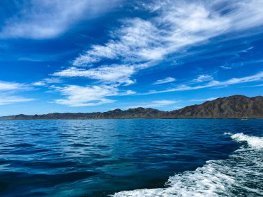 Porto Chale, Baja California, Meksika 'nın güzel doğal manzarası