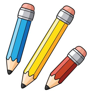 Şirin kalem karikatürlerinin tasviri.