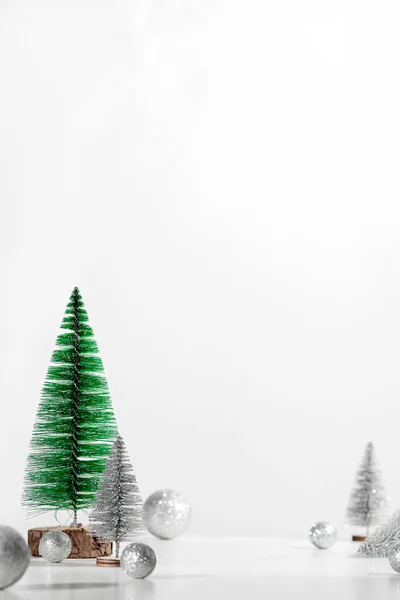 크리스마스 구성은 배경에 크리스마스 컨셉트 — 스톡 사진