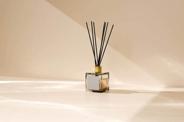 Refreshing Air Diffuser Set with Sticks, Home Decor and Office Decor, 3d render