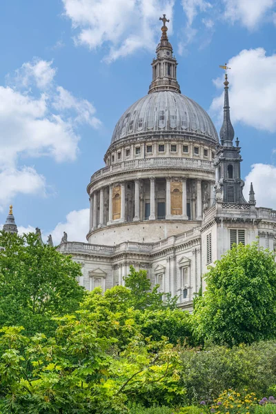 Szent Pál Katedrális London Városában — Stock Fotó