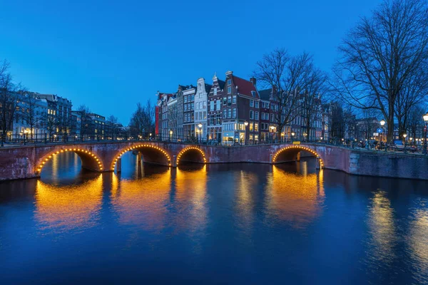 Куточок Кізершграхт Лейдегхт Амстердамі Нідерланди Стокова Картинка