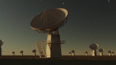 Radyo teleskopları Skyes 'ı tarıyor