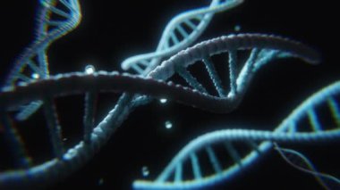 DNA 'yı döndürmek parçacıklara ayrılır ve yok olur.