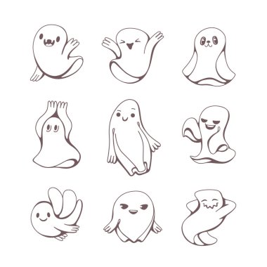 Şirin satır biçiminde hayalet vektör kümesi.