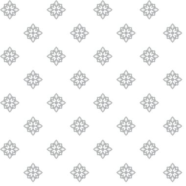   Kusursuz Vintage Çiçek Deseni Tasarımı Gri renkte beyaz arkaplanda