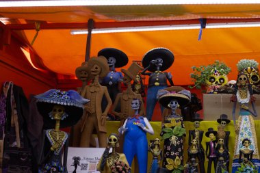 Toluca 'daki Alfeique Fuarı, Meksika Eyaleti, 2 Kasım 2023