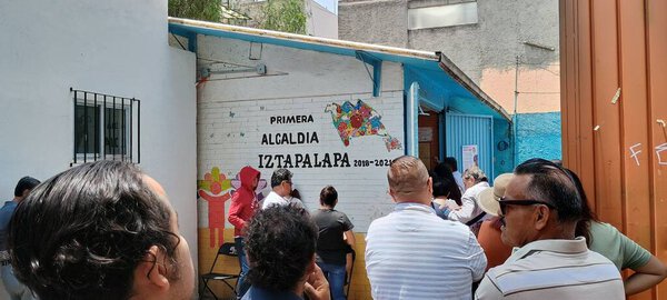 Голосование на выборах 2024 года в Мексике, Изтапалапа, Мехико, 2 июня 2024 года