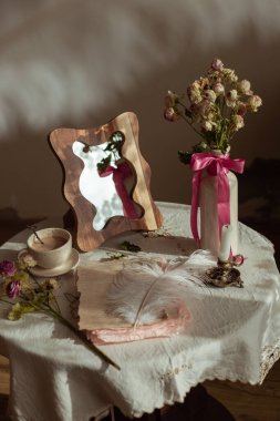 Günlük yazmak için klasik çalışma alanı 