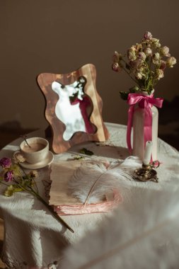 Günlük yazmak için klasik çalışma alanı 