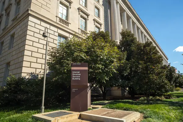 Receita Federal Receita Federal Edifício Sede Washington — Fotografia de Stock