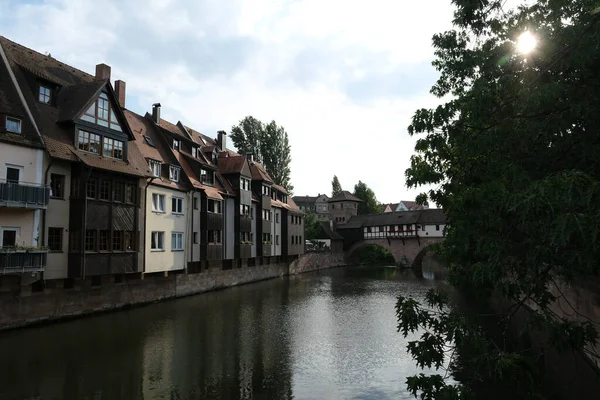 stock image Residentials buildings in Nuremberg, Germany on July 23, 2022.