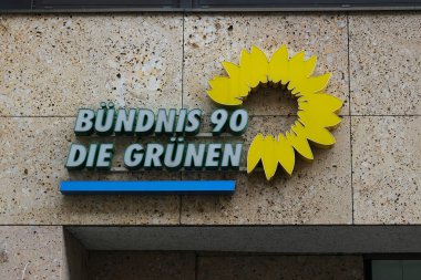 Alliance 90 'ın dış görüşü - Yeşiller Partisi 23 Temmuz 2022' de Almanya 'nın Nuremberg kentinde.