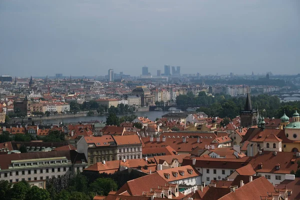 Vista Panorâmica Praga República Checa Julho 2022 — Fotografia de Stock