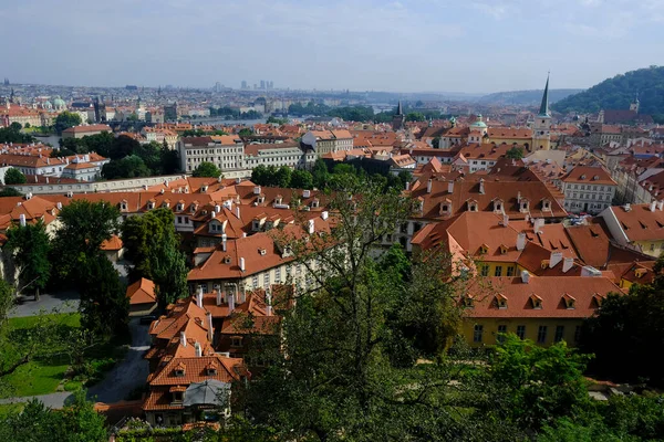 Vue Panoramique Prague République Tchèque Juillet 2022 — Photo