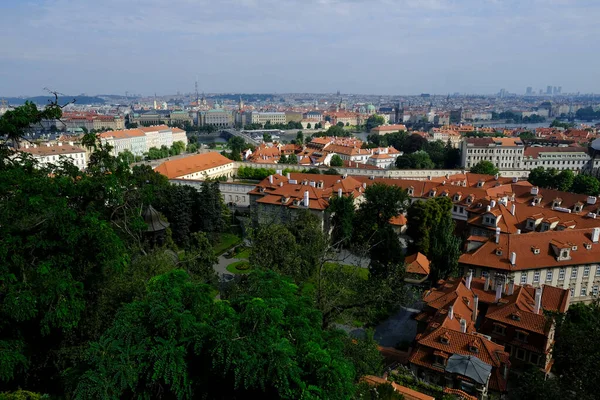 Panoramic View Prague Czech Republic July 2022 — Stock Photo, Image