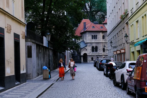 Еврейский Район Праге Чехия Июля 2022 Года — стоковое фото